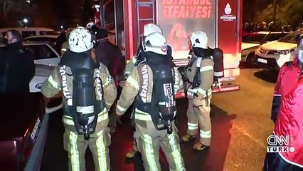 Yangından elleri bağlı halde kurtarıldı | Video