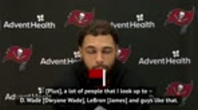 Evans earns LeBron praise after receiving yards record