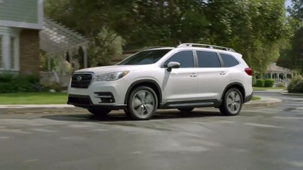 2020 Subaru Ascent Touring and Limited in White Driving Video