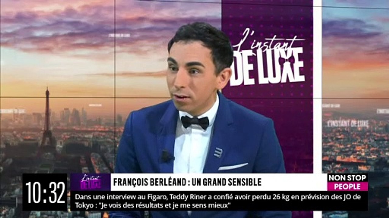 François Berléand dans l'émission "L'instant De Luxe", sur Non Stop People.