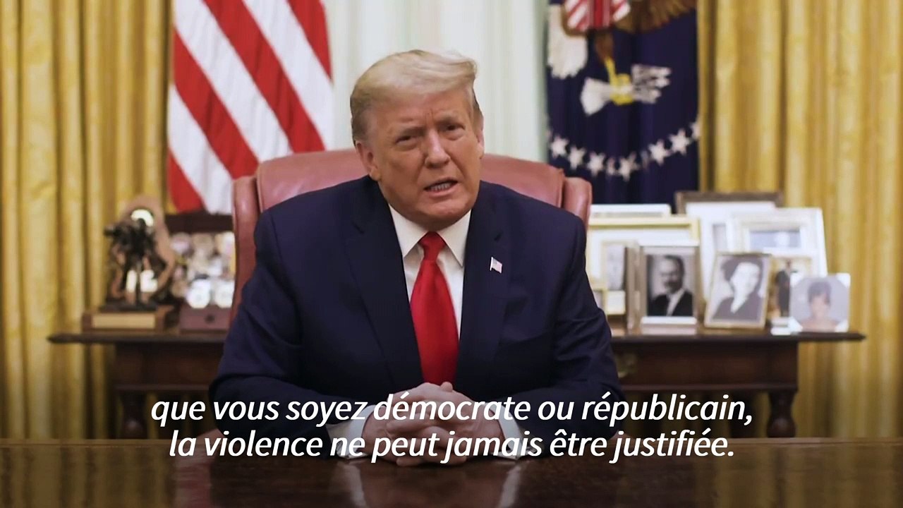 Trump appelle les Américains à l'"unité"