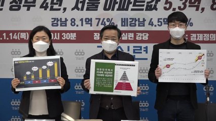 경실련 "文 정부서 서울 아파트값 82%↑...36년 모아야 집 산다" / YTN