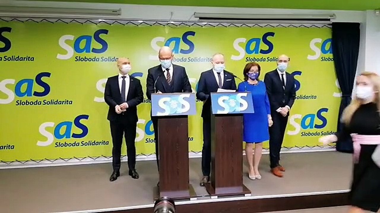 ZÁZNAM: TK strany SaS
