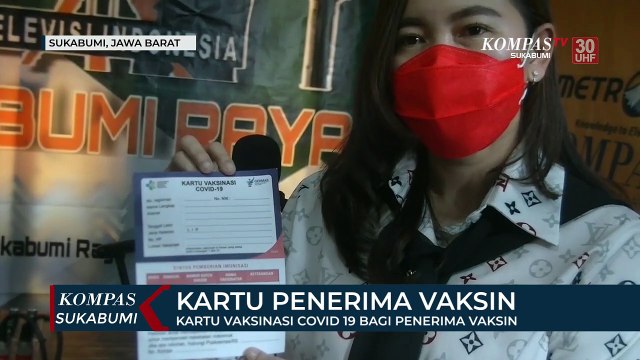Kartu Vaksinasi Covid 19 Bagi Penerima Vaksin