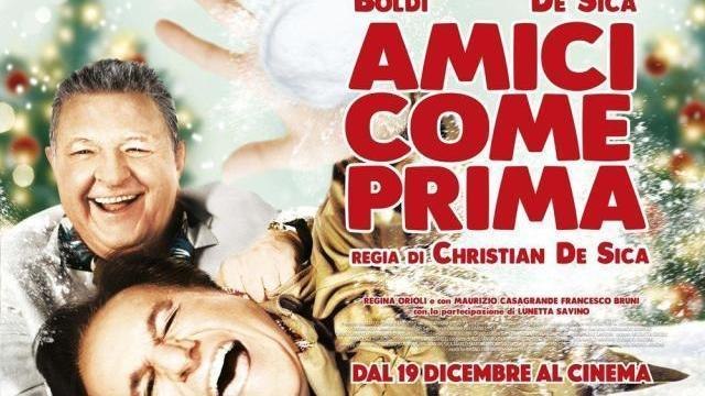 Stasera in tv, Amici come prima su Canale 5: le curiosità dietro le quinte con Boldi e De Sica