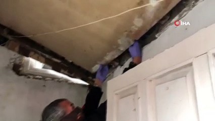 Polis, evin gizli bölmelerindeki zehri böyle buldu