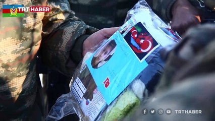 Samsunlu öğrencilerden Azerbaycan askerlerine moral mektubu