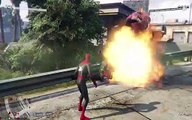 AVENGERS _ Spiderman Ran Away Scared of Hulk Buster
