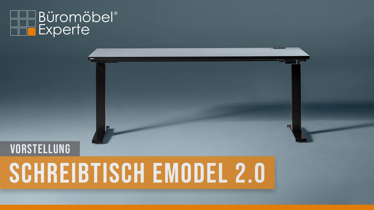 HÖHENVERSTELLBARER SCHREIBTISCH eModel 2.0 ➜ Vorstellung, Funktionen + Features