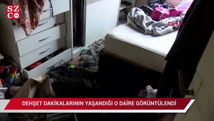 Ataşehir'deki dehşet evi böyle görüntülendi