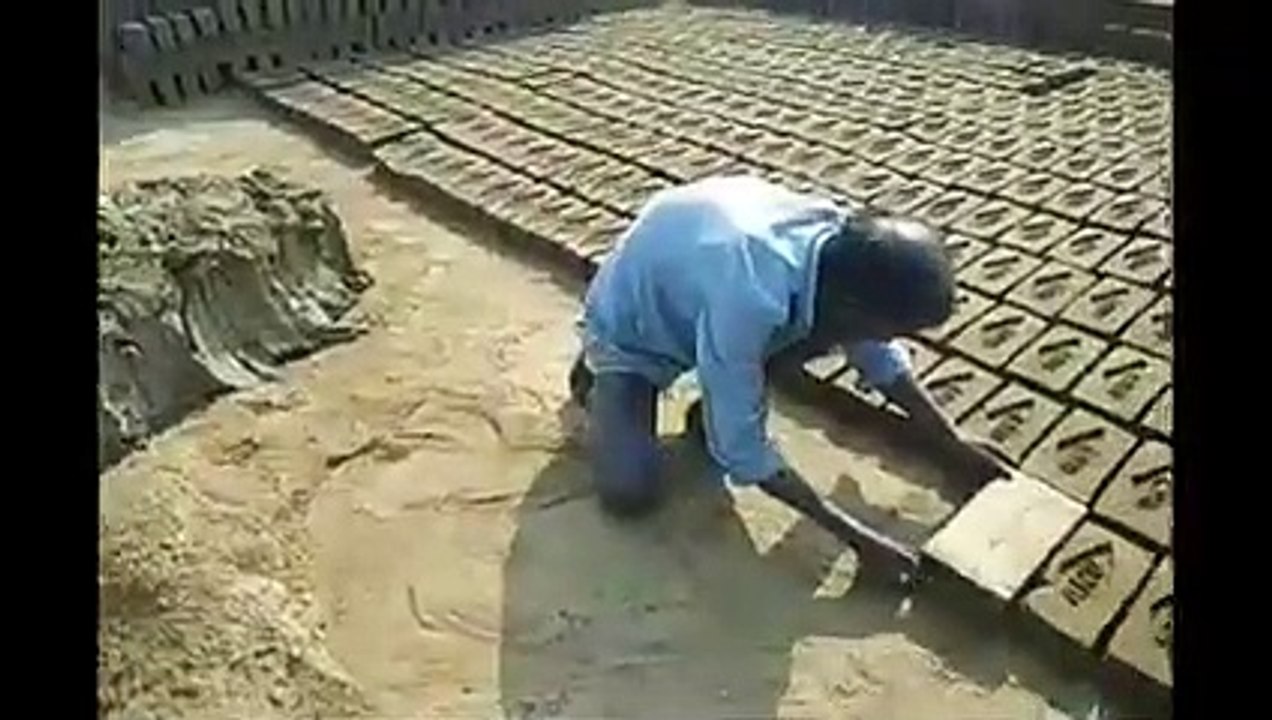 bricks making