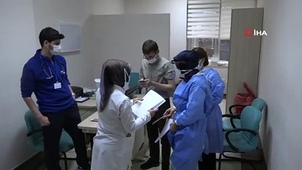 Sağlık çalışanlarına aşılama çalışmaları başladı