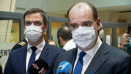 Vaccination anti-covid-19 | Le Premier ministre au centre hospitalier de Metz-Thionville