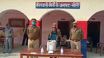 कच्ची शराब व अवैध यूरिया के साथ एक अभियुक्त गिरफ्तार