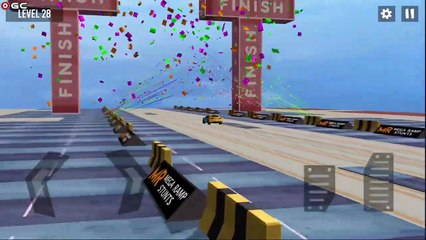 Mega Ramp Car Stunts Driver - Impossible 3D Speed Car Stunt Game - Android GamePlay #4