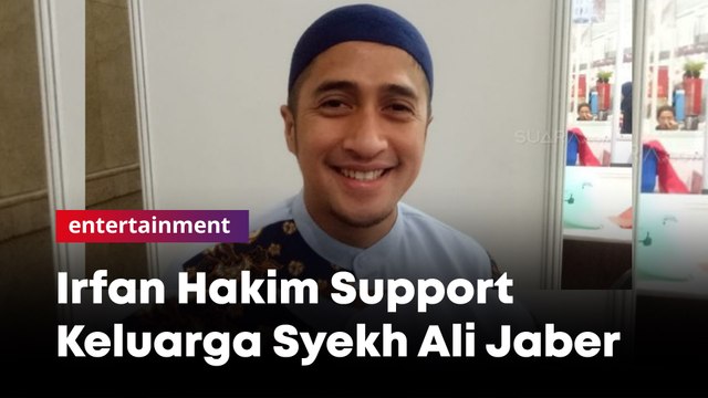 Irfan Hakim Support Keluarga Syekh Ali Jaber