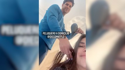 Carla Barber se sigue recuperando en casa de su fractura de tibia