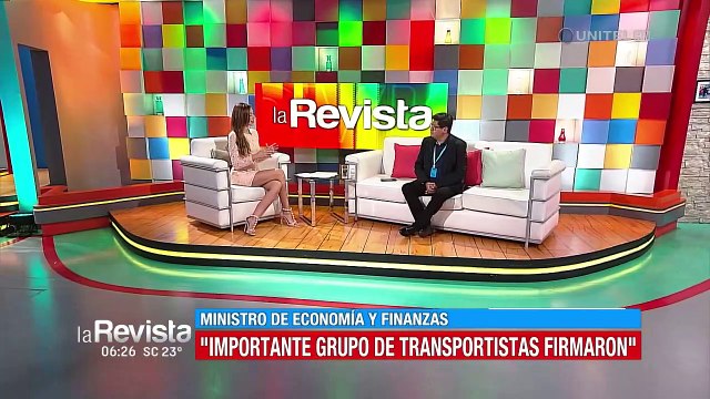 Ministro de Economía explica los alcances del acuerdo con los transportistas