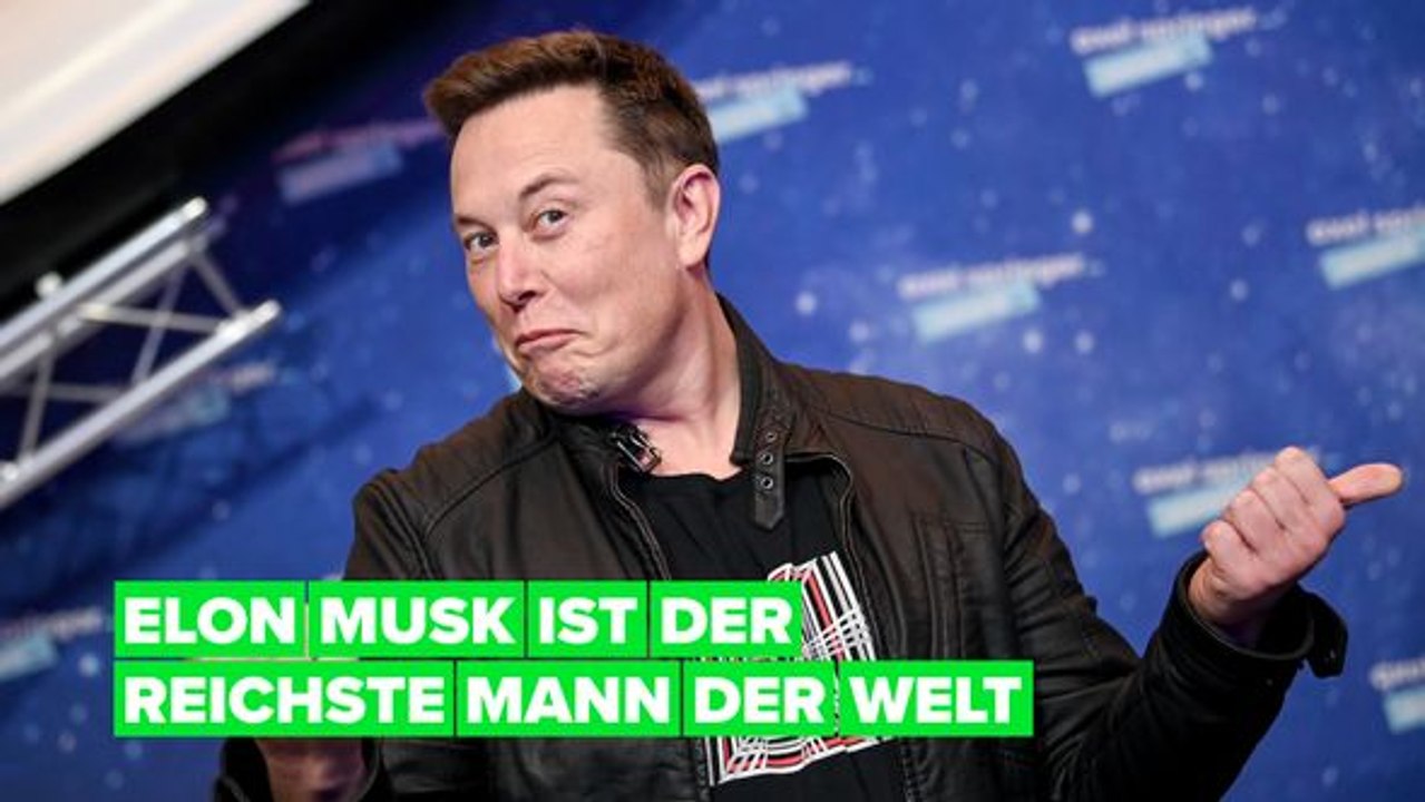 Elon Musk ist nun der reichste Mann der Welt