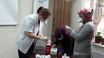 Niğde’de sağlık çalışanları aşı oldu