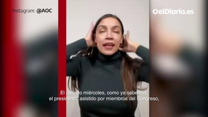 El relato de Alexandra Ocasio-Cortez tras el ataque al Capitolio: "Pensé que iba a morir"