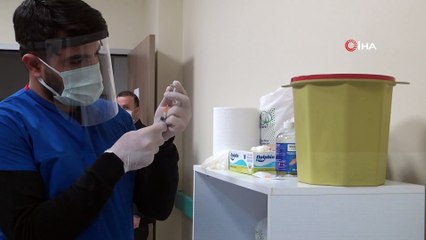 Şırnak’ta korona virüs aşısı uygulanmaya başladı