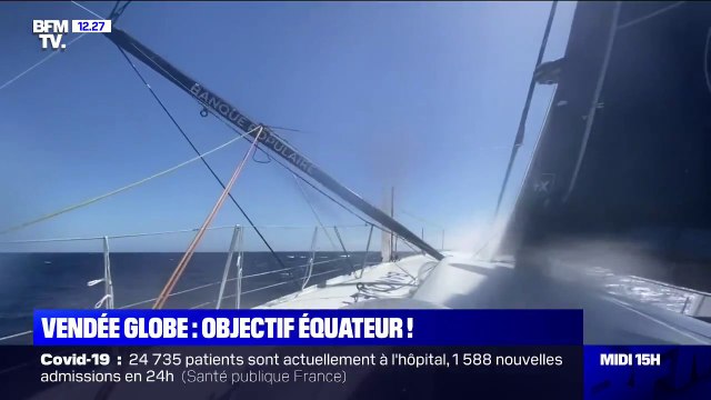 Vendée Globe: les skippers se rapprochent de l'Équateur