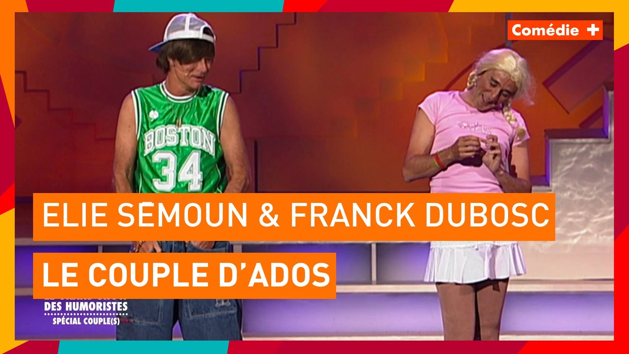 Elie Sémoun et Franck Dubosc - Le couple d'ados - Comédie+