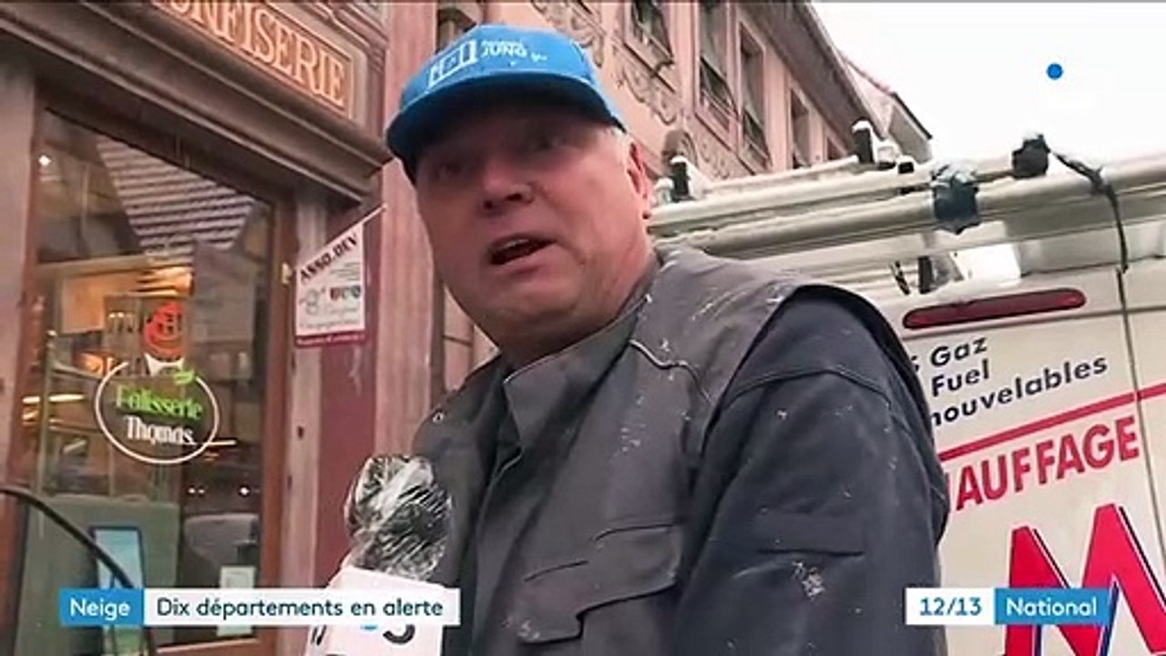 Neige : onze départements en alerte orange