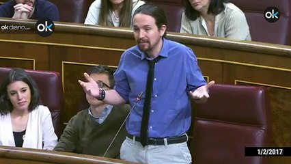 Así rabiaba Iglesias en 2017 en el Congreso por el IVA de la luz que ahora se niega a bajar