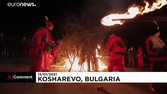 Bulgarie : la fête de Surva au temps du Covid-19