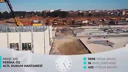 Cumhurbaşkanı Erdoğan'dan pandemi hastanesi paylaşımı