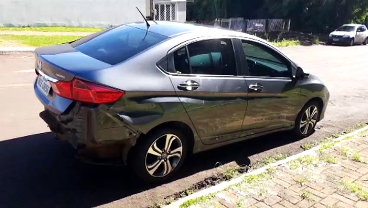 Acidente é registrado na Rua Manoel Ribas com a Rua Natal