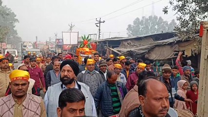 धूमधाम से निकली गई साई पालकी यात्रा