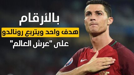 بالأرقام.. هدف واحد ويتربع رونالدو على "عرش العالم"