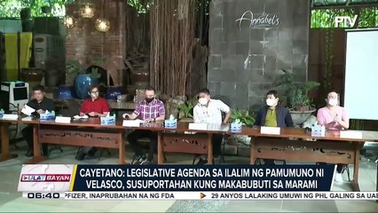 Dating Speaker Cayetano at kaniyang mga ka-alyado, inilunsad ang “BTS sa Kongreso”