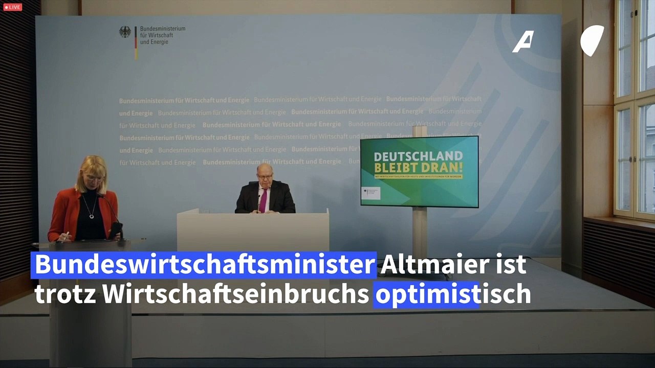 Altmaier rechnet nicht mit großem Anstieg bei Insolvenzen