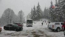 Karla kaplı Kartepe’de kaybolduğu iddia edilen vatandaş ekipleri harekete geçirdi