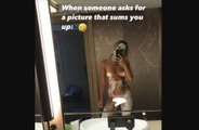 La esposa de Chicharito se desnuda en Instagram