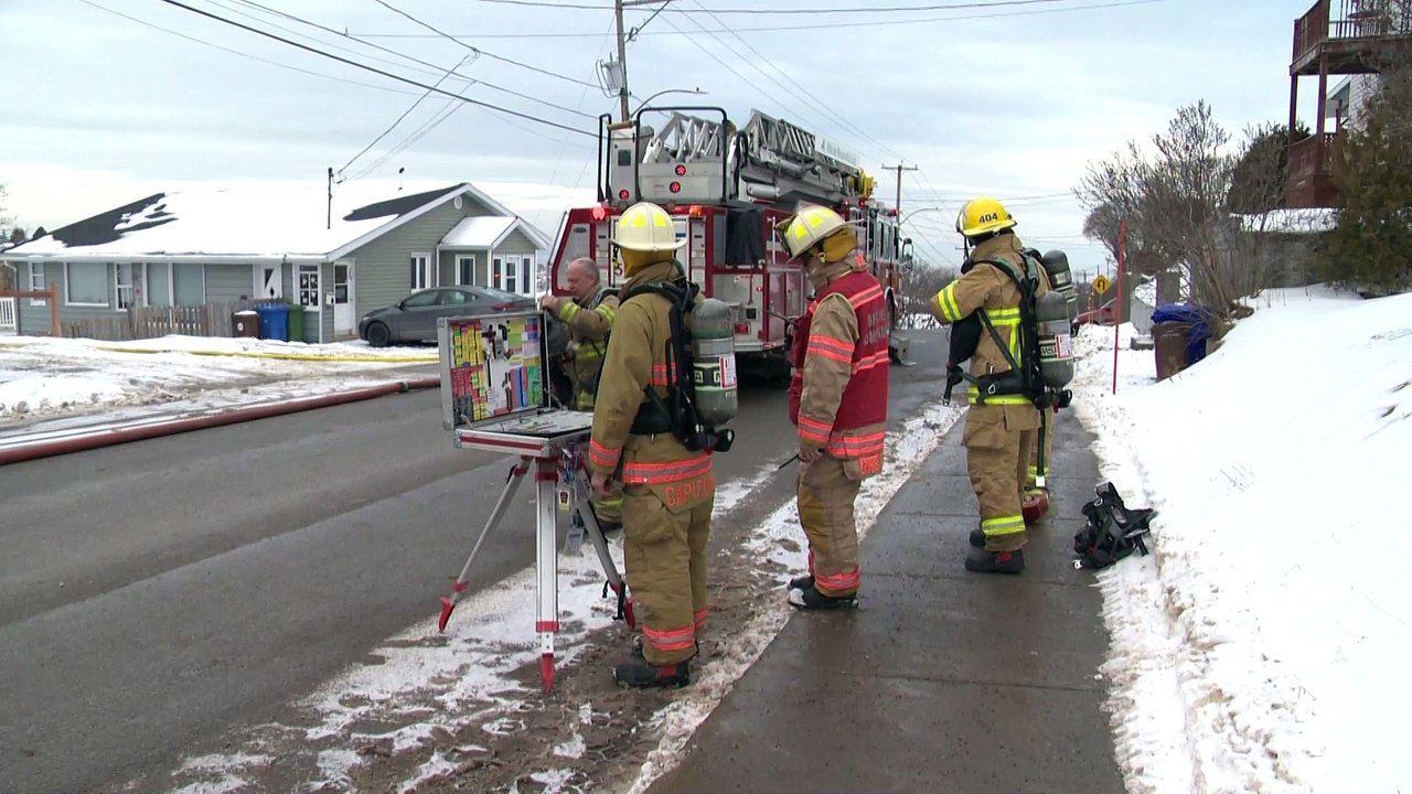 Incendie dans un immeuble à logements rue Alexandre RDL
