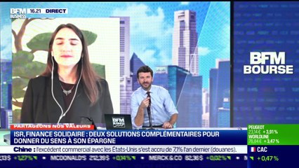 Partageons nos valeurs : ISR et finance solidaire, deux solutions complémentaires pour donner du sens à son épargne, par Camille Prigent - 14/01