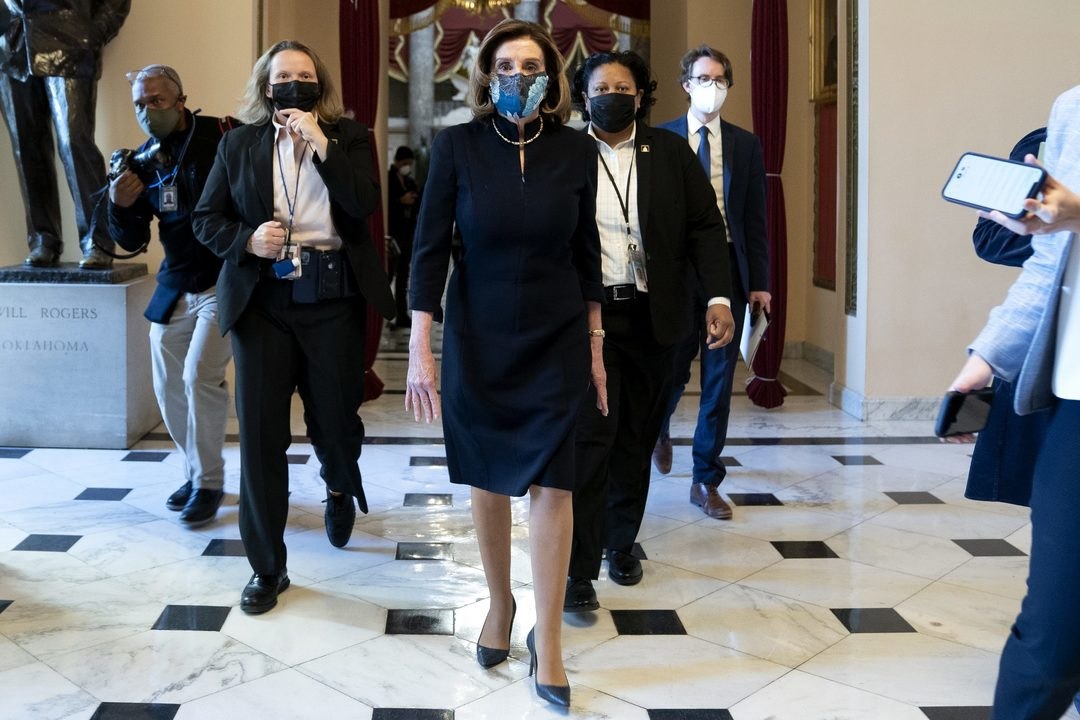 Nancy Pelosi Sent a Message by Wearing the Same Dress to Both Impeachments