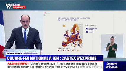 Jean Castex: "Nous avons pu passer des fêtes de fin d'année sans flambée épidémique"