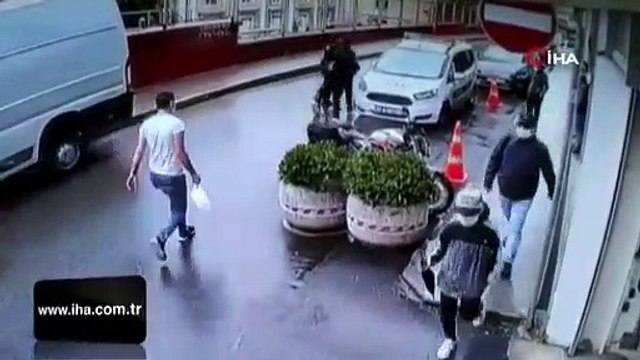 Cep telefonu çalan kapkaççı böyle yakalandı