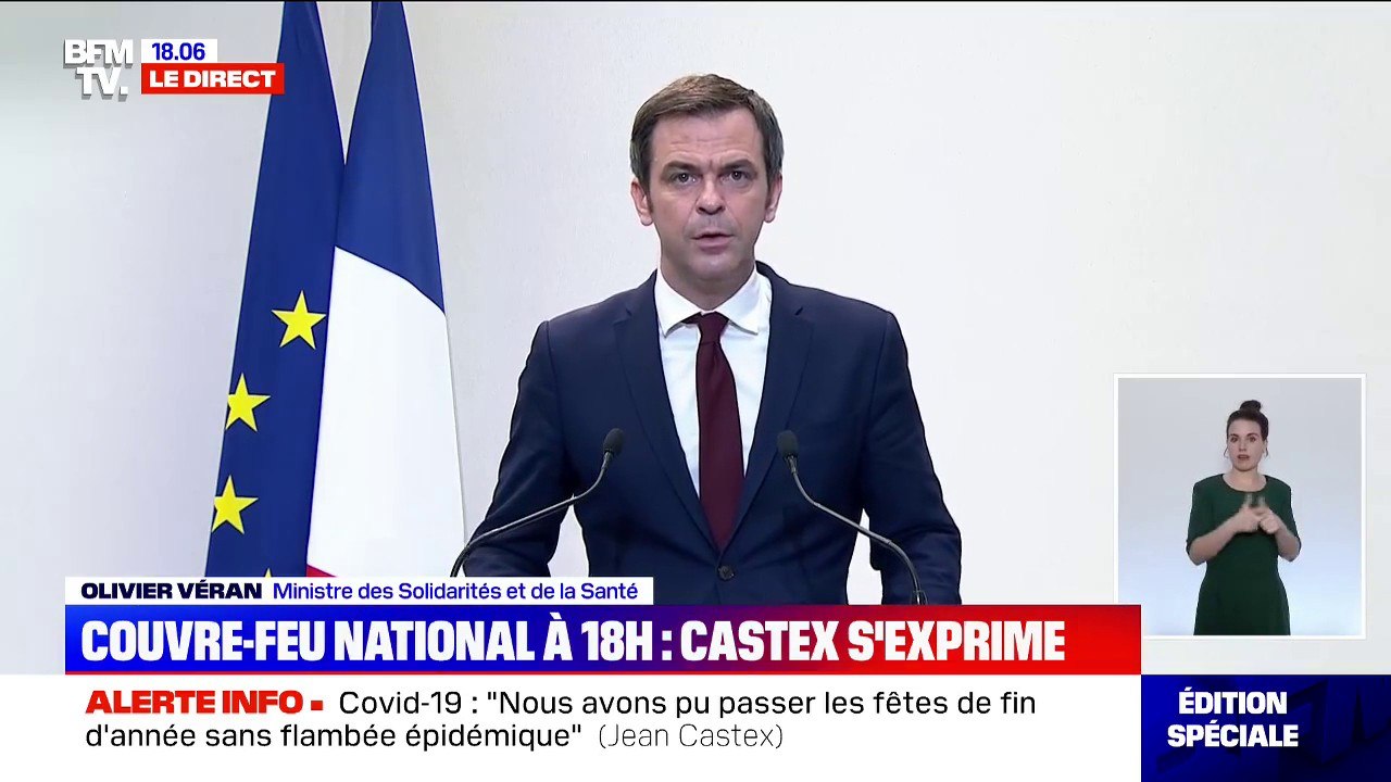 Olivier Véran sur le variant anglais du Covid-19: "C'est plus de cas, mais pas des cas plus graves"