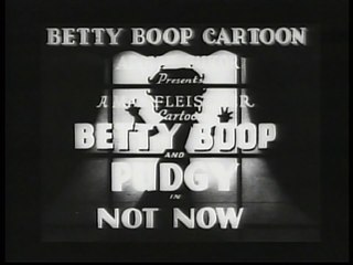 Betty Boop and Pudgy - Not Now (1936)