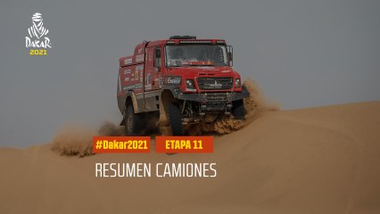#DAKAR2021 - Etapa 11 - AlUla / Yanbu - Resumen Camión