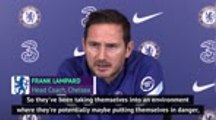 Lampard defends footballers in COVID celebrations row