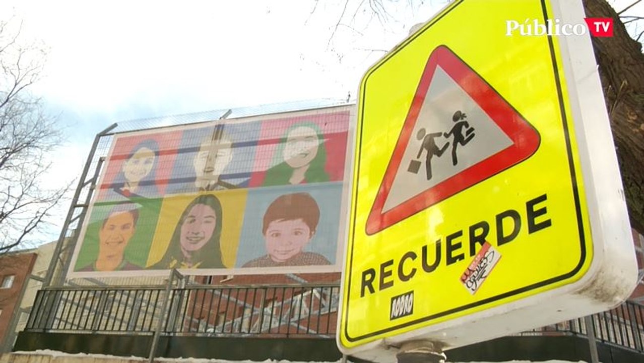 Mantas y guantes en clase: frío extremo en las escuelas