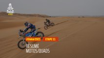 #DAKAR2021 - Étape 11 - AlUla / Yanbu - Résumé Moto/Quad